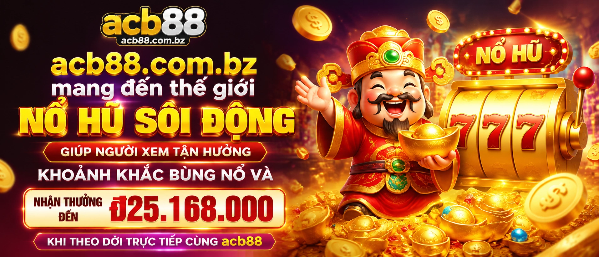 Danh mục game Nổ Hũ với badge ưu đãi và bố cục tiện xem