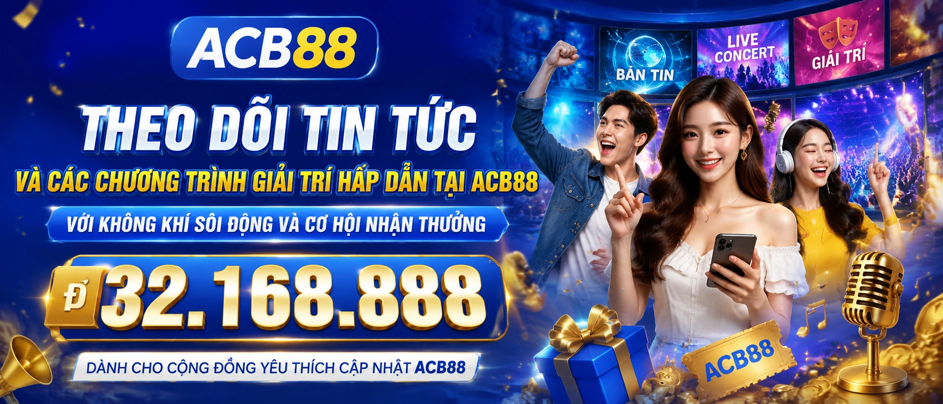 Điện thoại hiển thị ứng dụng và trang tin cập nhật
